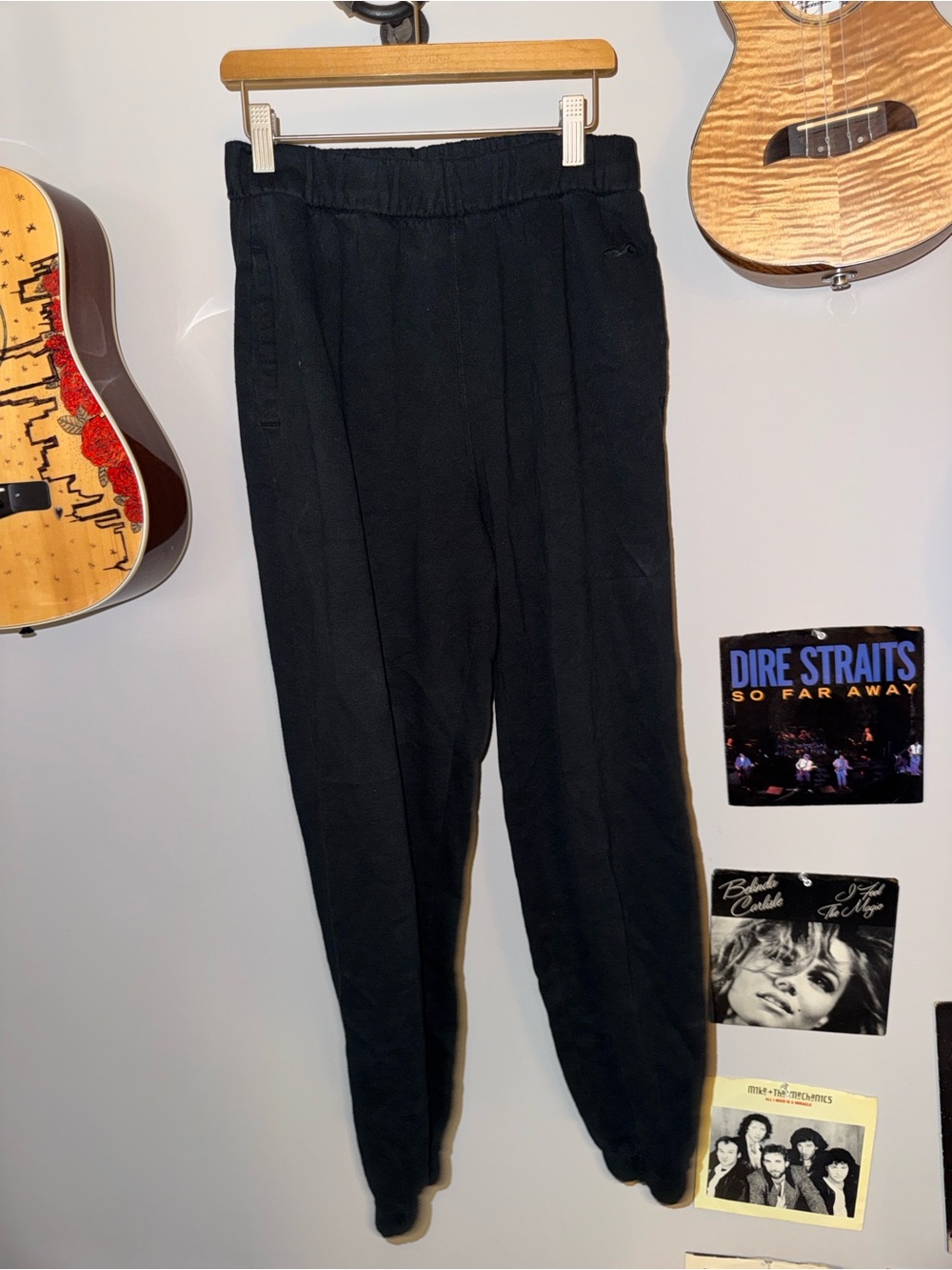 Hollister Black Track Joggers